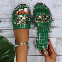 Rasteirinha Feminina Celeste