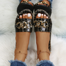 Rasteirinha Feminina Celeste